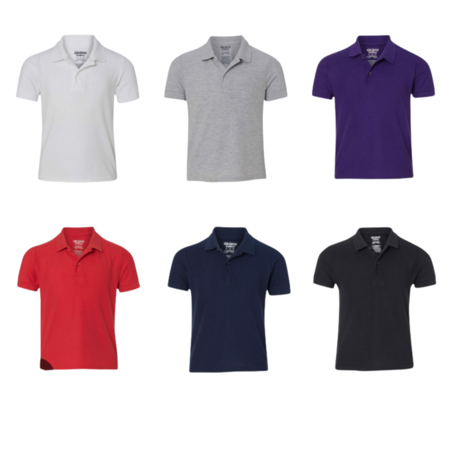 Kids Custom Embroidered Piqué Polo – Featuring Your Pet’s Portrait