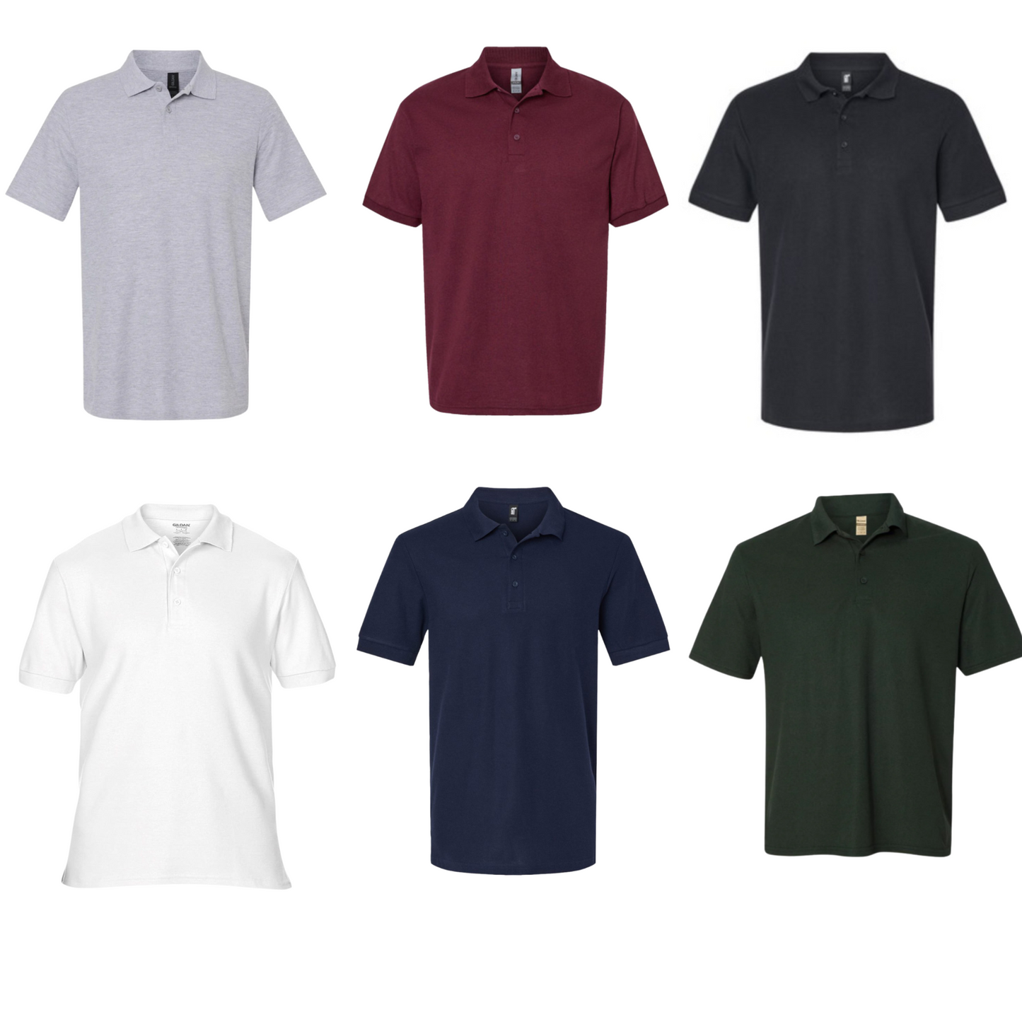 Custom Embroidered Piqué Polo for Pet Lovers – Adult Unisex Fit