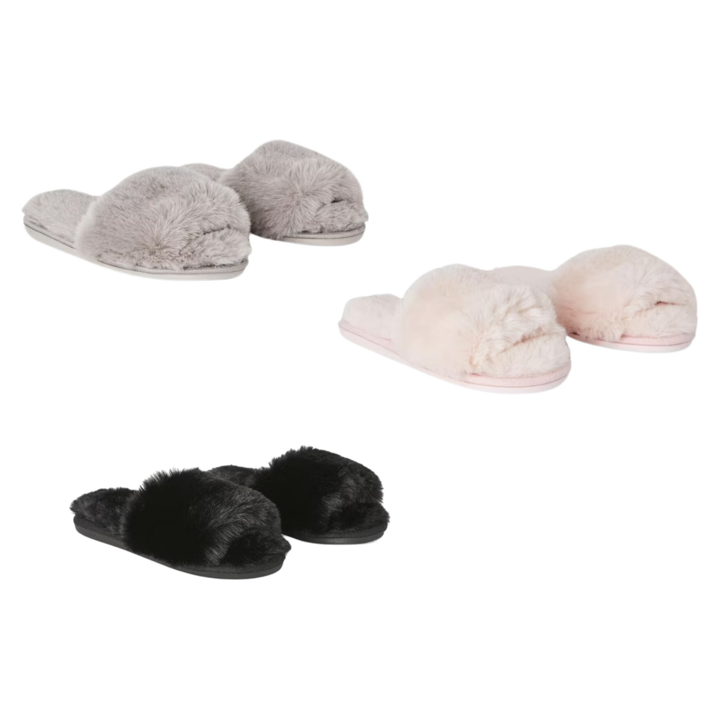 Custom Pet Portrait Slippers – Embroidered Patch Design