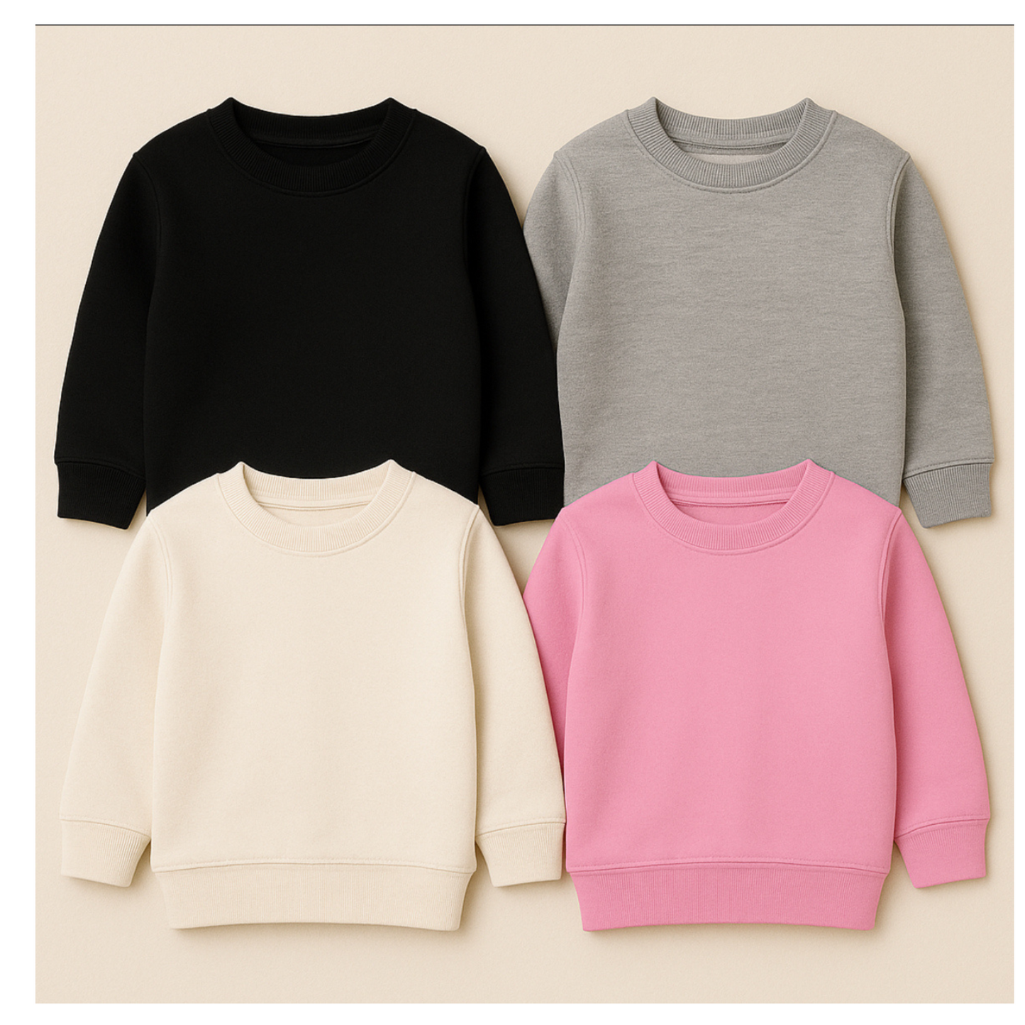 Custom Kids Crewneck – Printed with Your Pet’s Photo & Name