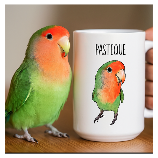 Custom Ceramic Mug with Your Pet’s Face