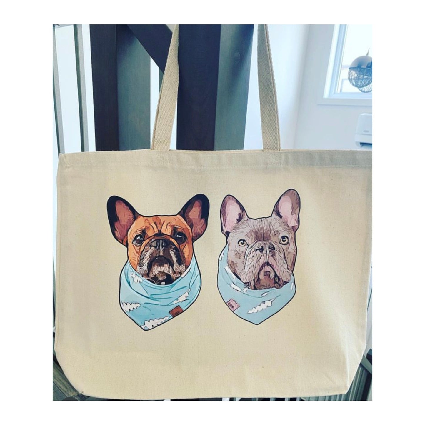 Custom Pet Tote Bag – Personalized Gift for Pet Parents