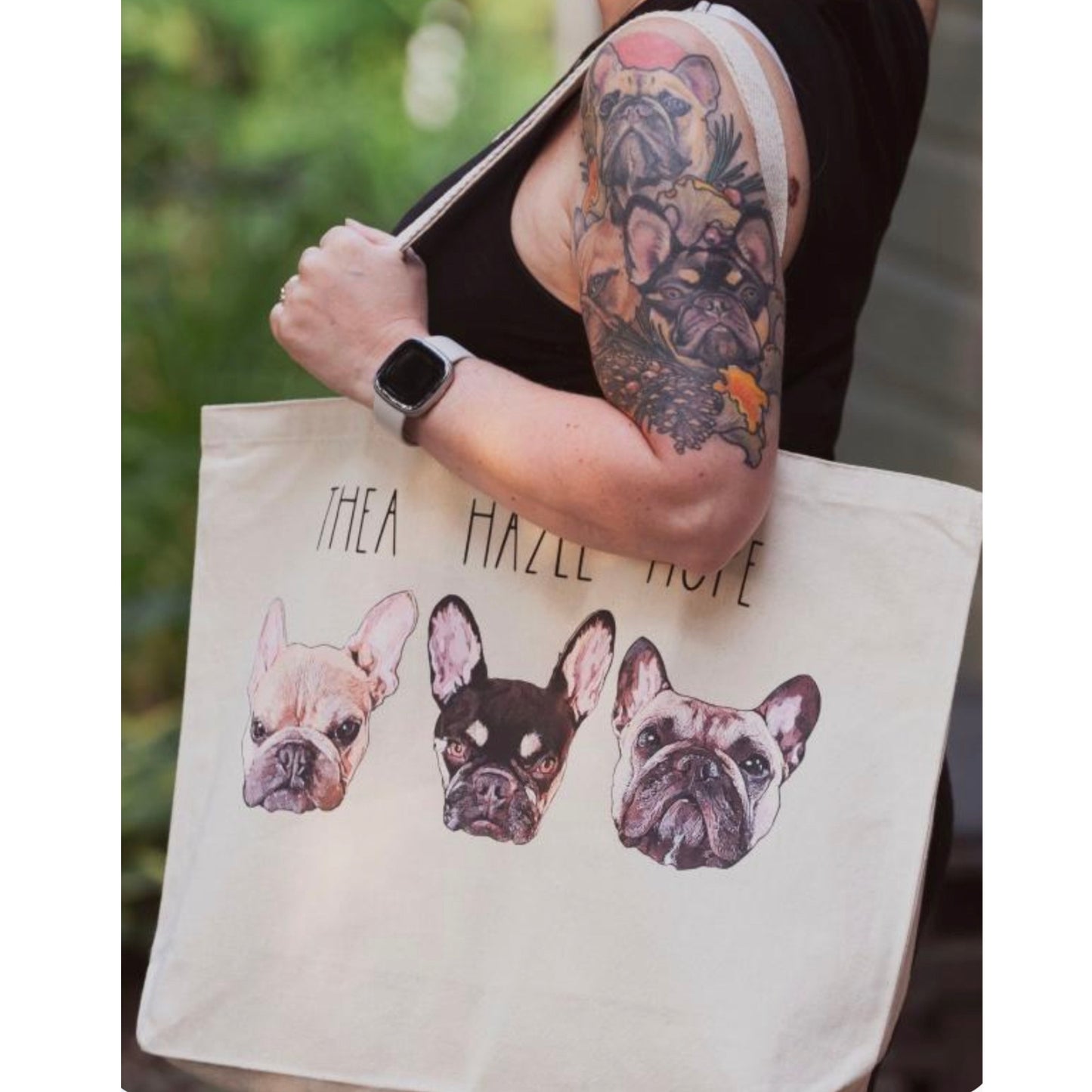 Custom Pet Tote Bag – Personalized Gift for Pet Parents