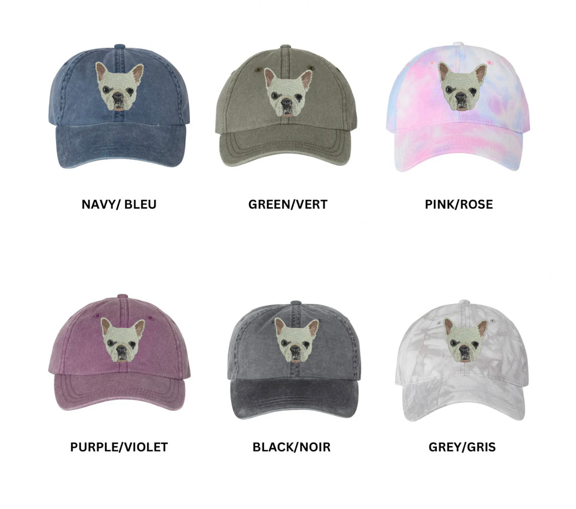 Custom Pet Embroidered Patch Hat