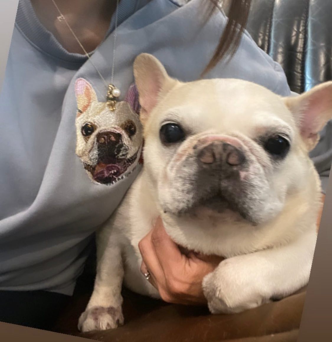 Custom Embroidered Crewneck – Personalized Pet Sweatshirt for Pet Lovers