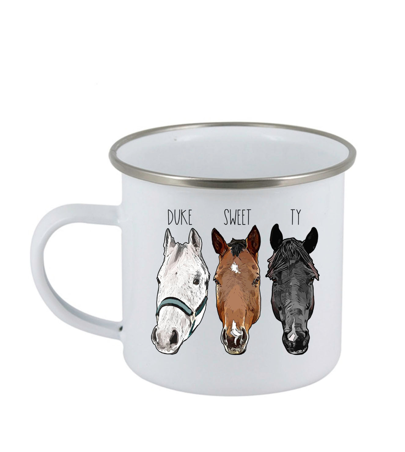 Custom Campfire Mug – Personalized with Your Pet’s Face & Name