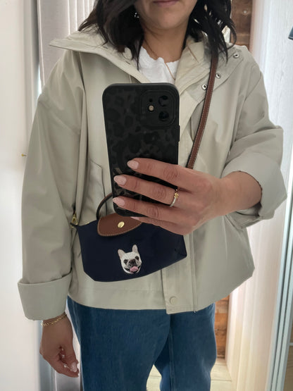 Mini sac bandoulière brodé