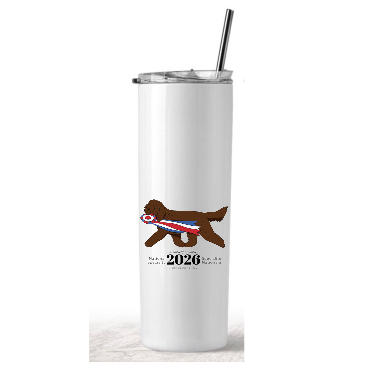 Club Barbet Canada 20 oz Tumbler – Printed Logo