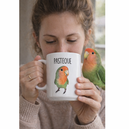 Custom Ceramic Mug with Your Pet’s Face
