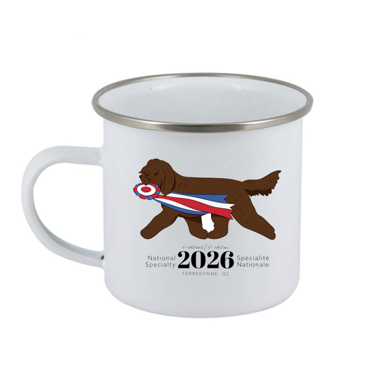 Club Barbet Canada 12 oz Campfire Mug – Printed Logo