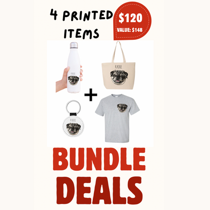 The Perfect Pet Essentials Set Bundle Gift 4 items (PRINTED)