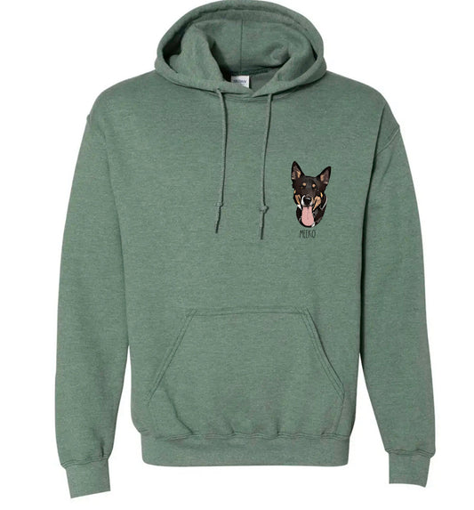 Sweat à capuche personnalisé avec l'image de votre animal - 50 % de réduction