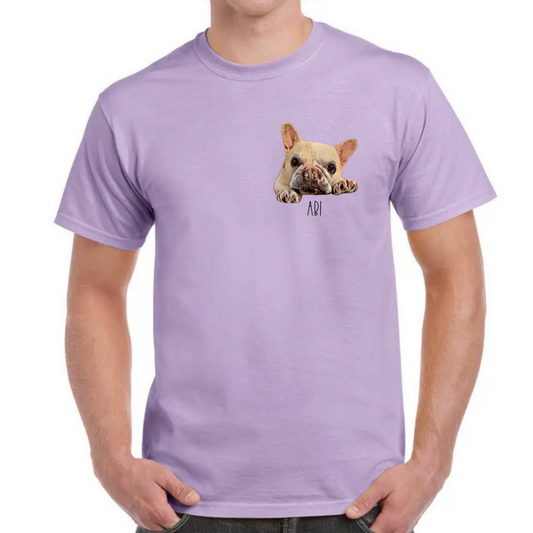 T-shirt unisexe personnalisé pour adulte (IMPRIMÉ) - 50 % de réduction